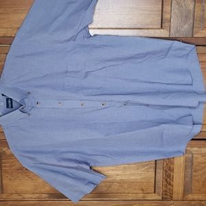 Puritan NWOT Short Sleeve Button Down Dress Shirt Sz L